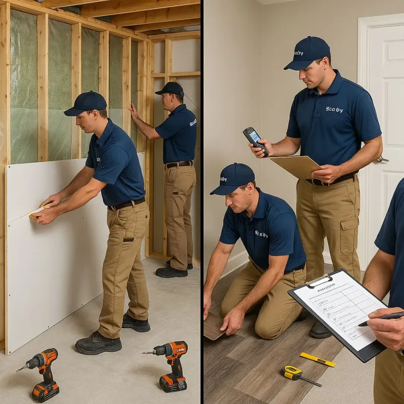 Repairs and Reconstruction process in Hoquiam, WA